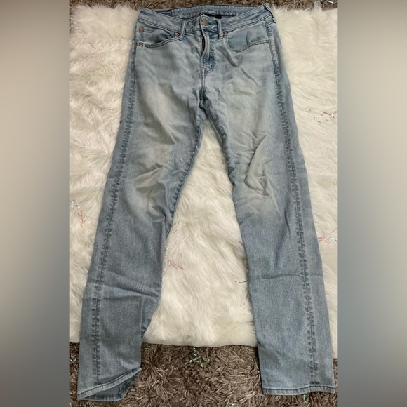 American Eagle Men’s Light Wash Denim - Picture 1 of 3